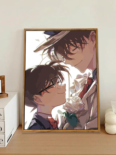 
Sweet Miaomiao Detective Conan Monster Kidd Digital Oil Painting Cartoon Animation Hand-painted Filled Colored Acrylic Painting 14699 Acrylic Painting + Oil Canvas + Multiple Brushes + Wall Hanging
