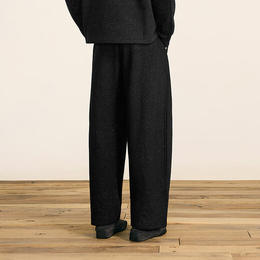 Sketch Men's Clothing 2025 Spring New Product Hoodies sueltos Pantalones de escimitación diarios 9p1e15100 001 Black XS