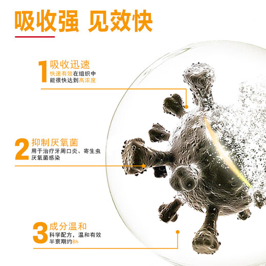 Reddit Dog Pet Oral Ulcer Bad Breath Stomatitis Gingivitis Antibacterial Oral Anti-Inflammatory Drug Metronidazole Tablets For Pets Metronidazole 1 Box