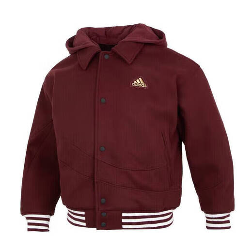 
Adidas official ship store men's jacket new windproof loose casual top CNY hooded jacket sportswear IT0210 red M