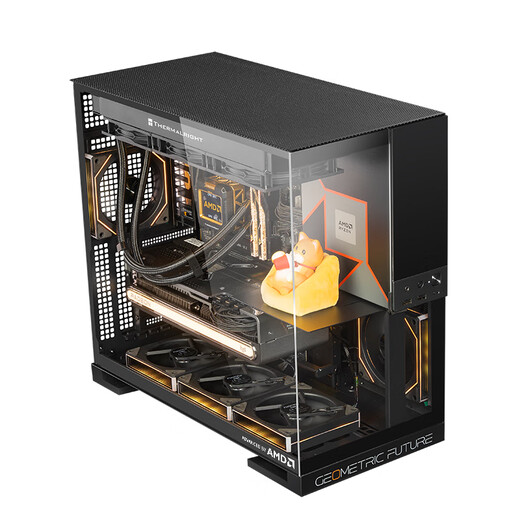 AMD Ryzen R7 9800X3D host assembly computer RTX5080 RX9070XT graphics card live e-sports design desktop computer host DIY assembly machine Ryzen 7 9800X3D+RTX5080丨with eight host kits