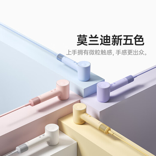 Laifen high-speed hair dryer, quick-drying household hair dryer, negative ion hair care hair dryer, leafless hair dryer, birthday gift, national subsidy, SE 2 blue (standard version)