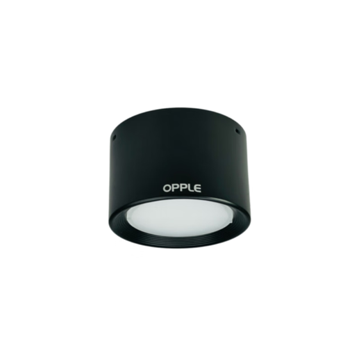 Op Lighting Op LED surface-mounted hole-free Op LED downlight without holes commercial black and white copper lamp ceiling light down light 3.5 inch black diameter 100*679 watt neutral light