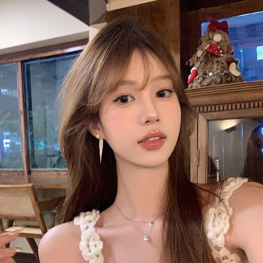 Nianfu Pearl Tassel Earrings S925 Silver Needle Earrings Unique Niche Design Light Luxury High-end Mid-Autumn Festival Gift for Girls Pearl Tassel Earrings S925 Silver Needle