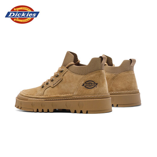 Dickies Martin Boots Herrenstiefel 2025 Herbstschuhe Herren trendige All-Match-Stiefel Herren-Low-Top-Arbeitsstiefel Herrenschuhe hellbraun 42 [Einen Größe groß, geeignet für Sportschuhe 43]