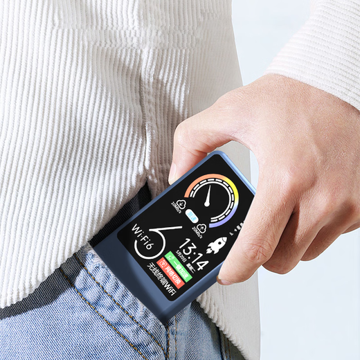 Feiyang portable wireless wifi monthly rental 9.9 mobile 5G network power bank unlimited data Internet access portable universal wif6 three netcom 2025 new smart car nationwide universal supreme version sapphire blue-10000 mAh free data