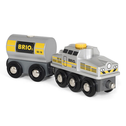 BRIO Swedish Brio Train WORLD Accessories Series Remote Control Small Train Children's Toys 4 33214 Freight Electric Locomotive Official Standard