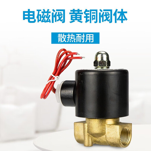 Chint (CHNT) N2W160-15-AC220V solenoid valve water valve air valve normally closed copper solenoid water valve 4 minutes 220V
