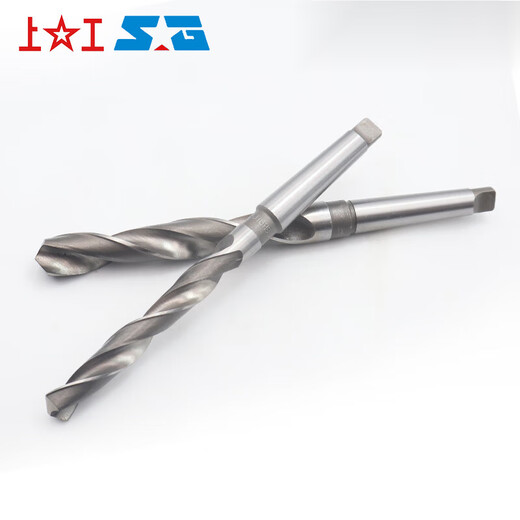 Upper cone shank twist drill HSS high-speed steel cone drill hole Morse inclined shank drill bit 36 37 38 39 40mm 40.0mmHSS Mohs 4# shank