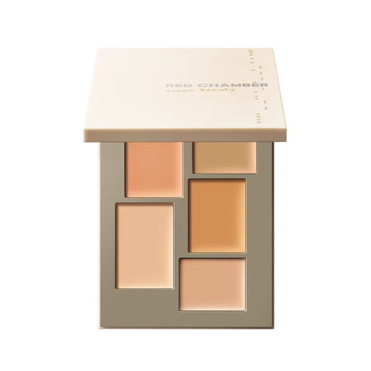 RED CHAMBER New Year's gift Zhuzhan rc Chunshu series even concealer palette dark circles tear trough brightening all-in-one palette