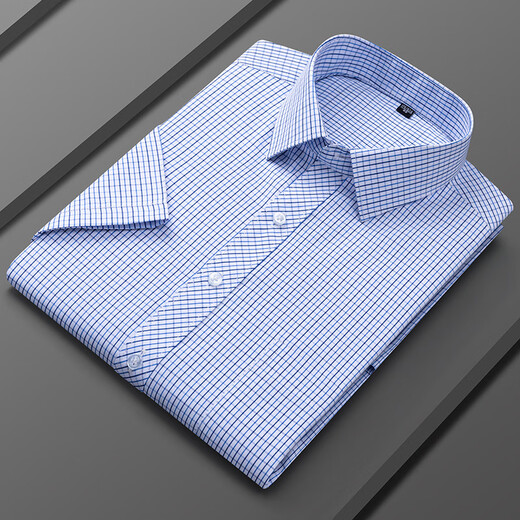 PMWrun Summer Sweat-Absorbing et respirant Shirt à manches courtes pour hommes minces Men de pointe de coton haut de gamme DX6629 M 165cm / 38 recommandé 10B DX6629 M