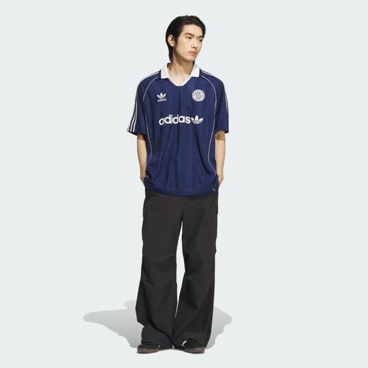 Серия Adidas Clover Men Jersey SS с коротким рукавом KC0127 Deep Indigo l