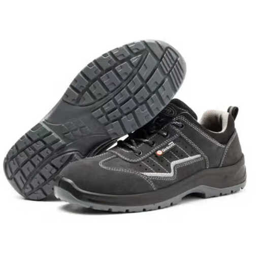 GUBANT 6624 Summer Soufflent Labour Protection Chaussures Anti-schash et anti-Cow Hide Cuir résistant Acide résistant et alcali