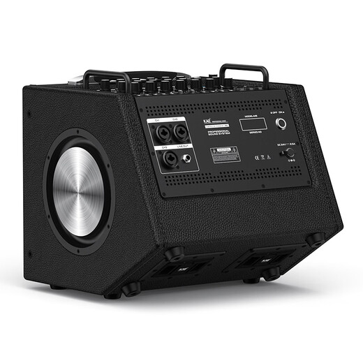 KAE-M8 outdoor karaoke live broadcast road show musical instrument audio electric blowpipe guitar saxophone live singing live broadcast internal recording box M8 black tiger head 330W high power + gift package