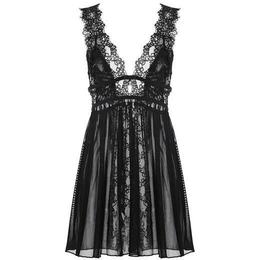 Q Fun lingerie set, love dresser, pajamas for women, small breasts, stockings, mood uniforms, pure desire, sexy women's wear, black nightgown, thong, one size fits all, 80Jin, Jin is equal to 0.5kg to 130Jin, Jin is equal to 0.5kg