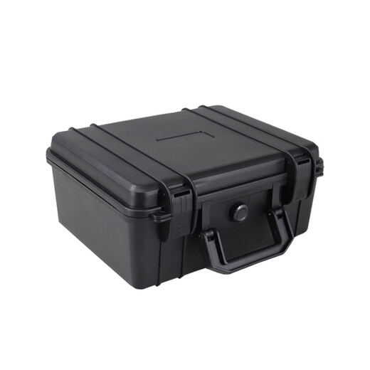 Grüne Wald (grüner) Werkzeugkasten Kunststoff tragbarer Instrumentenausrüstung Box Sicherheitsschutzbox kleiner Produkt Demonstration Box Aufbewahrungsbox 3527 Schwarzer leerer Box