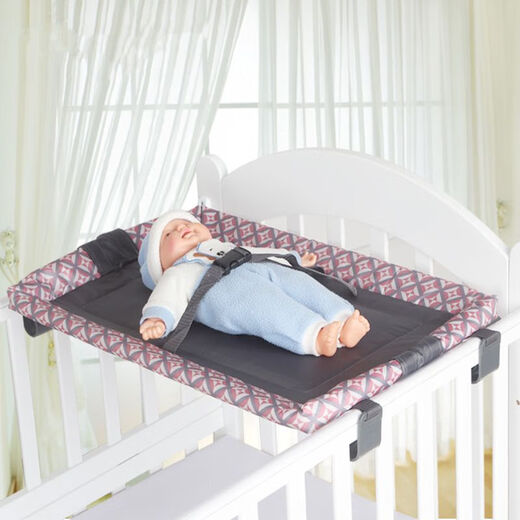 Parent-child baby diaper changing table foldable gaming bed crib wooden bed special universal baby BB diaper table nursing table Dudu powder
