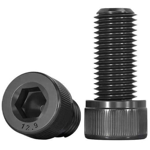 Tianzhuo Hardware full thread M1.6-M20 hexagon socket screws 12.9 grade high strength cup head bolts cylindrical head screws M12*120-5 pcs