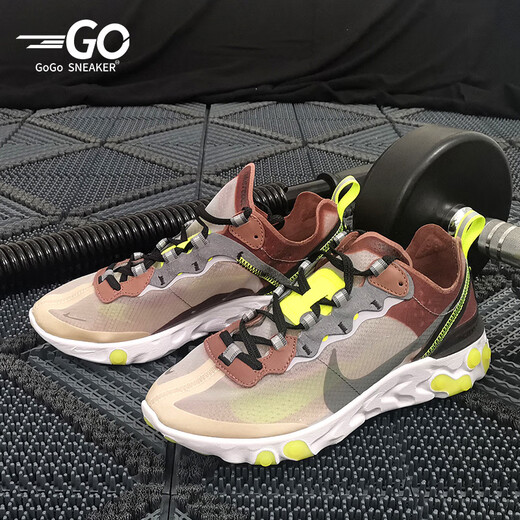 Nike (Nike) Nike/React Element 87 Herren Fashion Casual Sports Laufschuhe AQ1090-002 BQ6167-100 41