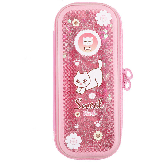 Little Pin Case Purple Bleistift Cartoon TPU Student Bleistift Fall Kinderstifte Fall 3899-3 Lila Meerjungfrau