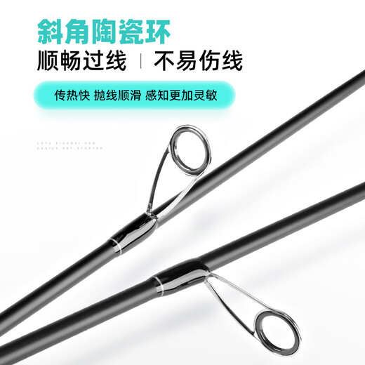 TAIGEK运动版路亚竿泛用ML调鲈鳜翘嘴新手远投竿1.8米直柄纺车轮套装