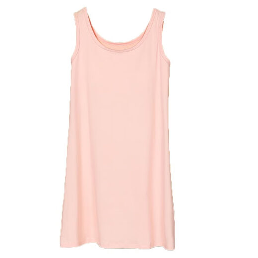 Yalu-Nachthemd für Frauen mit Brustpolstern für Sommereis Seidenkühle ärmellose Weste Pyjamas Sommermodal-Heimkleidung
