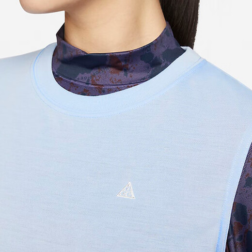 Nike (Nike)/Sommer Frauen mit schnell trocknendem ärmellosen Sport und Freizeitweste T-Shirt DO9272-479 Offizielles Flaggschiff DO9272-479 Hauptbildmodell L 165/88a