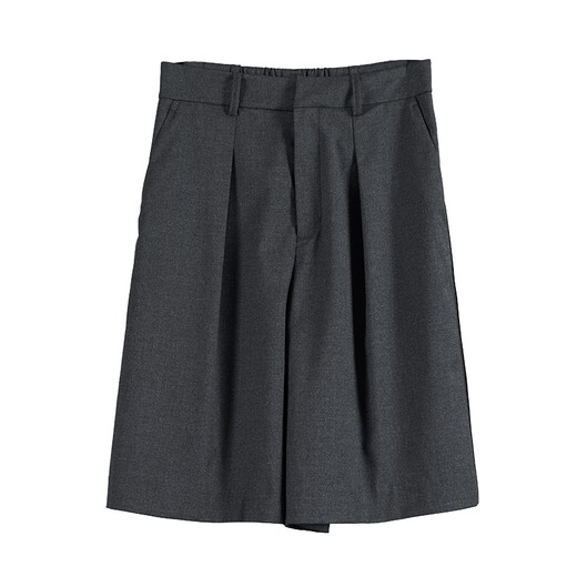 Sunwear Design Original Grey Suit Shorts 2025 Summer New Low Neutre à cinq points à cinq points shorts pour femmes Sunwear Grey L
