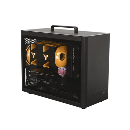 ASUS I5 14600KF/RTX5070/RTX5060TI/5050/13400F mini ITX desktop assembly computer host e-sports game design rendering live broadcast DIY complete machine with three丨12490F丨RTX5060