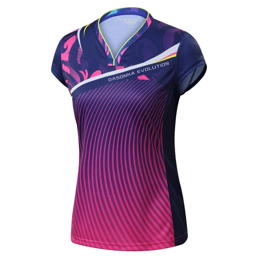 Neue Sommer-Badminton-Uniform für Herren-Tischtennis-Tennis-Sportuniform für Frauen mit schnell trocknendem ärmelloser Trikotpaar für Männeranzug [B11759+12241] L.