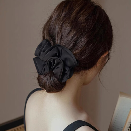 Xiang Wan hair rope hair tie 3-piece headband elegant high-elastic large intestine hair ring ponytail hair rope ball hair accessories headdress for women