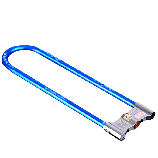 Verrouillage de moto Crescent Dot Golden Dot Véhicule électrique en forme de serrure étendue Lock anti-Theft Lock en verre en forme de serrure de verrouillage 1396 Blue 3 touches
