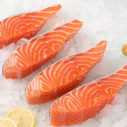 Fresh Jingcai Chilean Atlantic salmon salmon section net weight 2Jin Jin is equal to 0.5kg fresh fish
