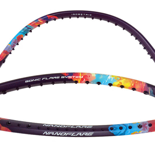 YONEX尤尼克斯羽毛球拍NF700PRO全碳素职业单拍日产空拍4U深紫色