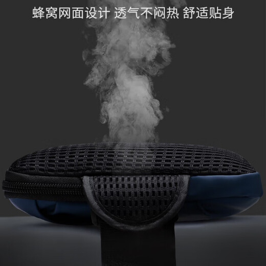 JCZS German running mobile phone arm bag unisex fitness equipment wrist strap arm lightweight sports mobile phone arm sleeve classic black - upgraded model can be worn diagonally