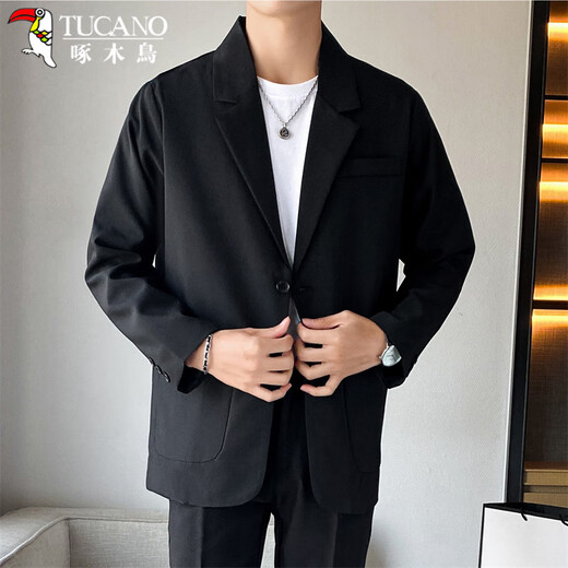 Holzspecker (Tucano) Anzug Herrengeschäft Casual Single Jacke Professioneller formeller Anzug Blazer Bester Bräutigam Hochzeitskleid Herrenkleidung