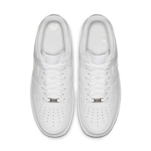 耐克（NIKE）鞋男鞋25春季af1空军一号板鞋经典小白鞋男轻便透气休闲鞋 dr9866-100 白黑金扣 44