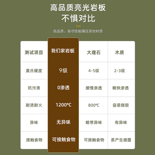 唛木良品实木餐桌可伸缩桌椅组合轻奢岩板家用688#原木色1.5m桌+八角椅*10