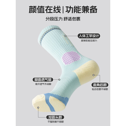 Jingyouyu Varicose Vein Expansion Stretch Stockings Summer Thin Medical Calf Socks Pressure Socks Pregnant Women with Soreness and Swelling German Medical Style-Pink Strong Pressure Prevention 1 Pair