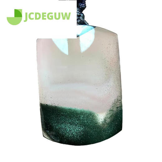 JCDEGUW Green Ghost Pendant Men's Transport Pixiu Treasure bassin Pendant Pyramid 520 Gift de la Saint-Valentin A679