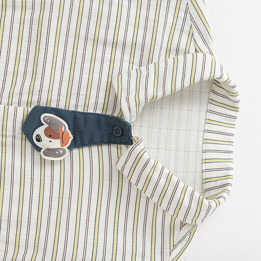 Balabala shopping mall same style baby shirt baby top boy 2025 new spring fashionable gentleman white green tone 00414 73