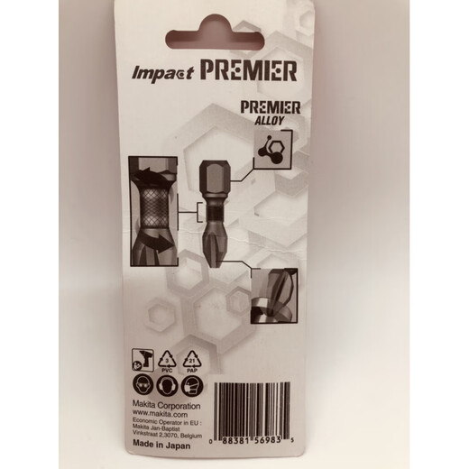 Makita Makita Elektrischer Schraubendreher importiert Anti-Rutsch-Kreuz-hohe Härte Starker magnetischer Bohrer Bitkopf Bild 10-teilige Set Klappstapelkopf Set E-15849