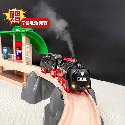 Brio Swedish Classic Steam Track Train Sound Train Train Train Train Toote Control Train 36014 Christmas Steam Train Set Spot Seconds Standard officiel
