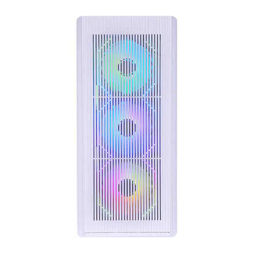 先马（SAMA）卡皮巴拉M1白色台式电脑matx散热主机箱 前板大面积进风/6风扇位/240水冷位/4硬盘位/Type-C预留孔