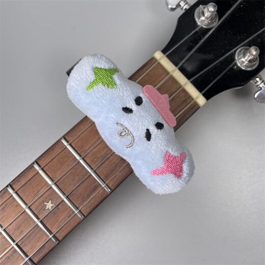 
Sijie brand Rongdetang cute little animal cartoon folk songs electric guitar ukulele vocal clip tuner yellow