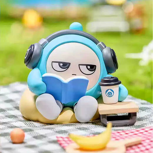 Wu Ji Danzi Party Let's Go Picnic Series Handmade Office Model Ornament Game Peripheral Trendy Toys Birthday Gift Dan Xiaolan