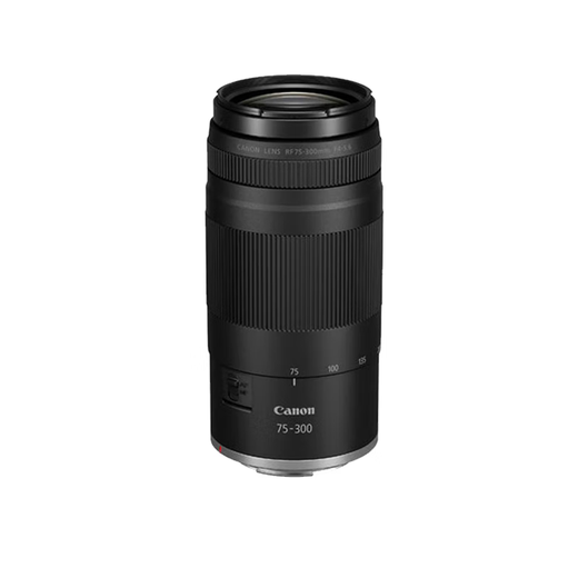 Canon RF75-300mm F4-5.6 full-frame telephoto zoom lens for bird hunting, travel and street photography, suitable for R100 R50 R10 and other Canon R series cameras, Canon RF mount (bonded direct delivery, fast next day delivery)