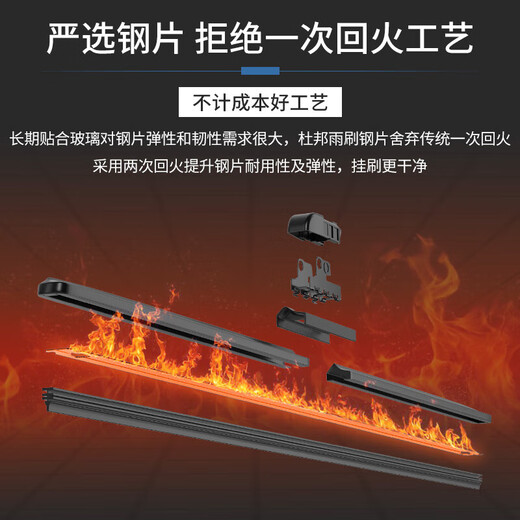 DuPont wiper blades silent boneless wiper blades 20-23 models Lynk & Co 05/18-23 models Lynk & Co 01/02/03