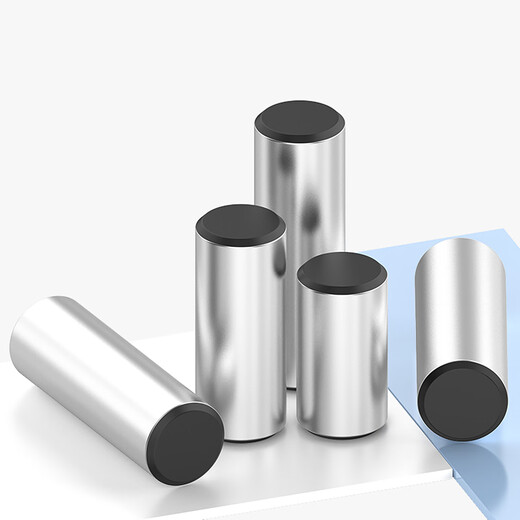 JINGGONG 45# steel cylindrical pin GB119 hardened quenching positioning pin solid fixed pin 3-30 10*30 (5 pieces)