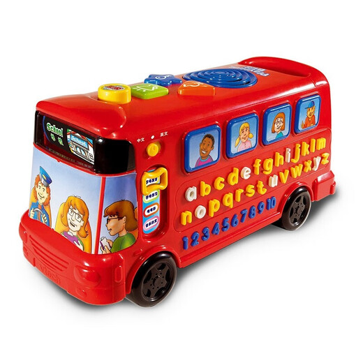 伟易达（Vtech）伟易达字母巴士儿童玩具车26个英文字母早教学习机音乐汽车 活动189四合一字母巴士